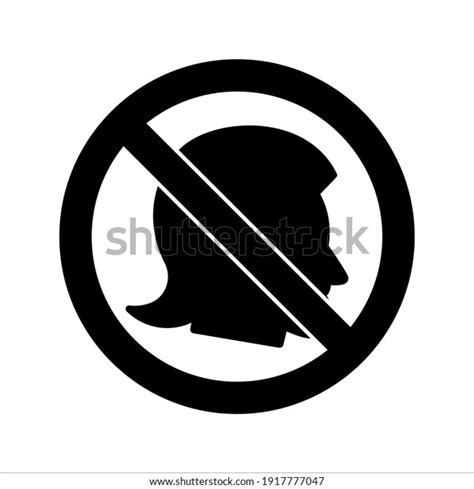 No Girls Allowed Female Symbol On Stock Vector Royalty Free