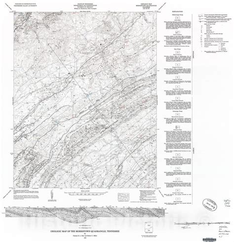 Map Geologic Map And Mineral Resources Summary Of The Morristown