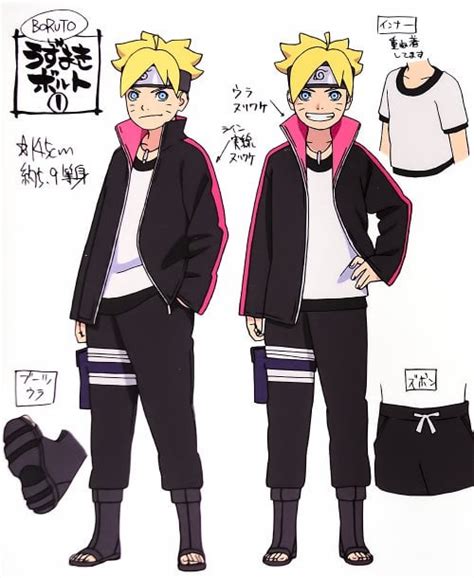 Boruto Full Character Design Naruto