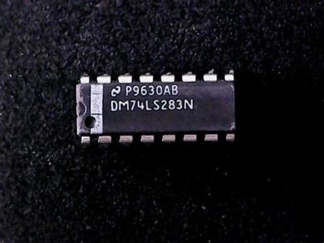 Dm74ls283n National Semiconductor Binary Full Adder 4 Bit 74ls283