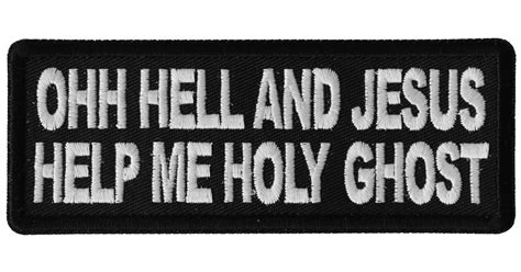 Ohh Hell And Jesus Help Me Holy Ghost Patch By Ivamis Patches