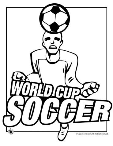 World Cup Coloring Pages | Woo! Jr. Kids Activities : Children's Publishing