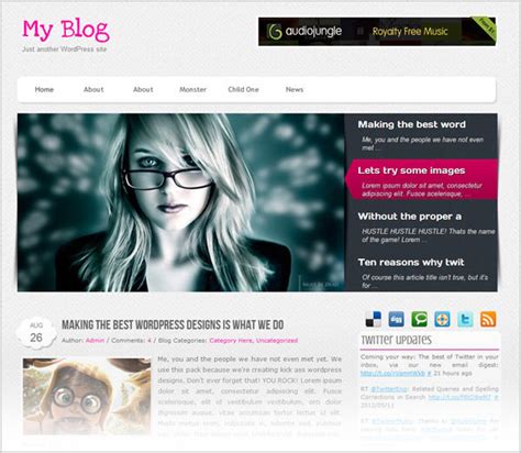 Semicolon is a simple and clean magazine theme for wordpress. 15 Best & Simple Free Premium Magazine WordPress Themes For 2012