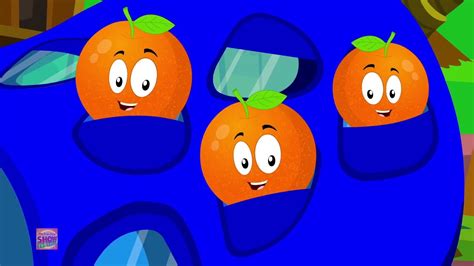 Five Little Oranges Nursery Rhymes And Songs For Kids Youtube