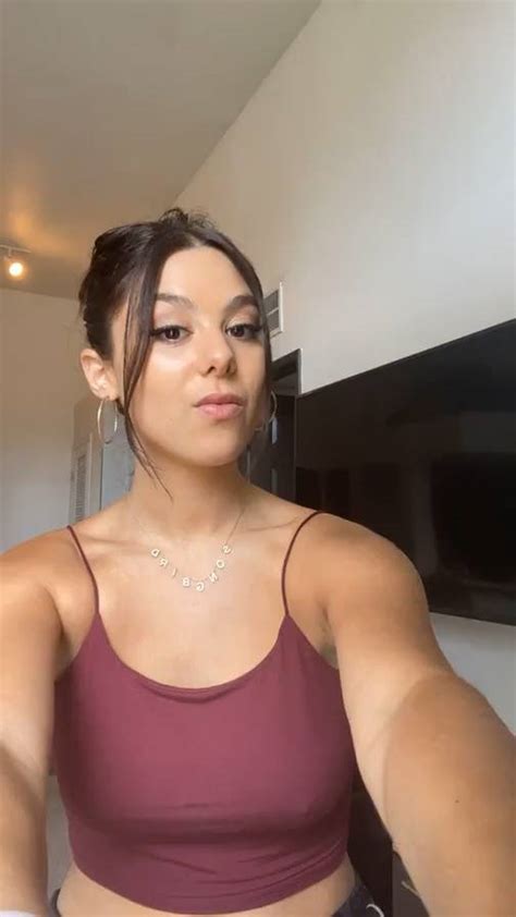 Kira Kosarin Sexy Braless Boobs And Pokies Instagram Live Video 1