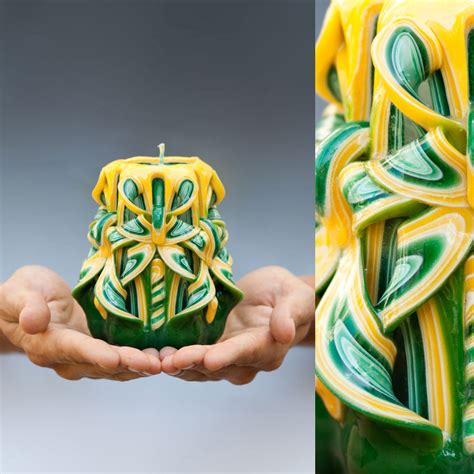 Stunning Hand Carved Candles By Natalia Burikov