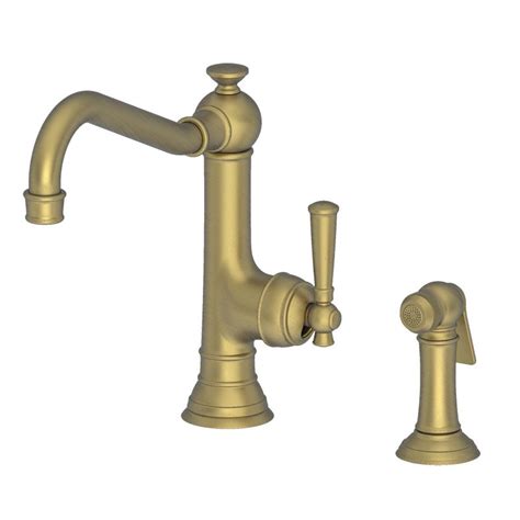 Huntington brass offers many choices of elegant kitchen faucets. Faucet.com | 2470-5313/06 in Antique Brass by Newport Brass
