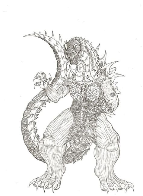 Desenho De Monstro Godzilla Para Colorir Desenhos Para Colorir E Images