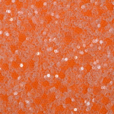 Clear Orange Glam Glitter Wall Covering Glitter Bug