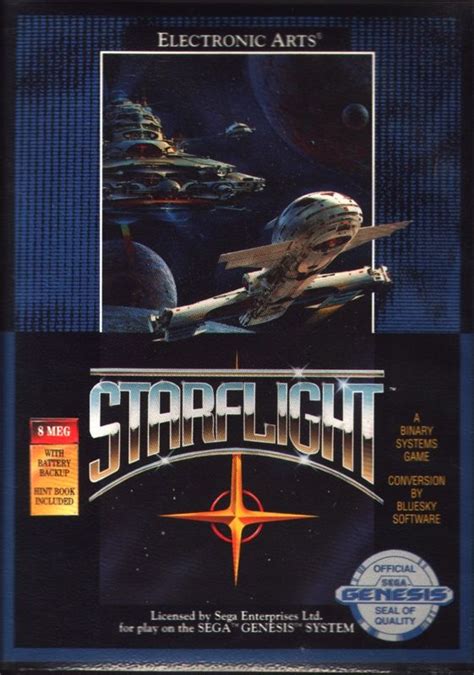 Starflight 1986 Box Cover Art Mobygames