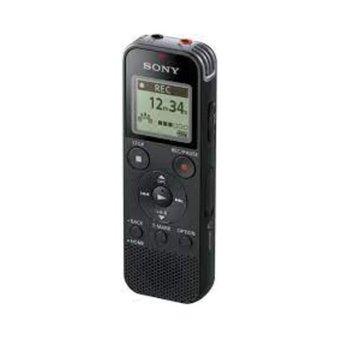 Sony Digital Voice Recorder With Usb Icd Px470 Nastars