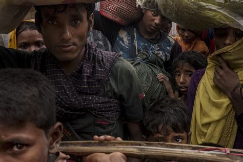 Rohingya Muslim Refugees Fleeing Myanmar See Photos