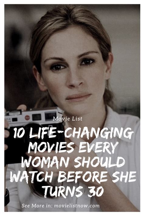 10 Life Changing Movies Every Woman Should Watch Before She Turns 30