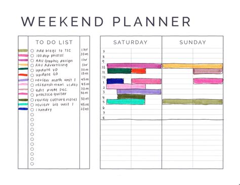 Wingardium Leviosa Weekend Planner Printable How To Use First Write
