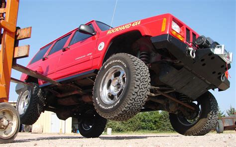 Rock Hard 4X4 RH1014 Rocker Sliders for 84-01 Jeep Cherokee XJ | Quadratec