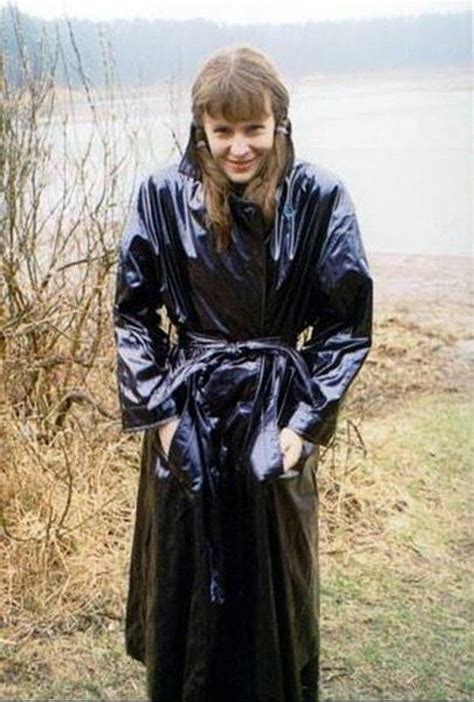 iness107 fetish fashion rain wear trench coat raincoat pvc how to wear accessories rains