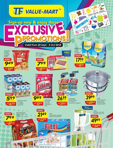 The company offers produce, grocery products and general merchandise consumers. TF Value-Mart Promotion Catalogue (20 September 2018 - 3 ...