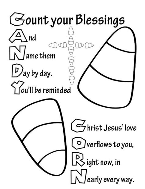 Featuring a snoman, j is for jesus candy cane and a god made me unique snowflake these coloring pages are perfect for children's ministry. Candy Corn Bible Lesson | Sunday school activities ...