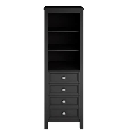 Black Linen Cabinets At