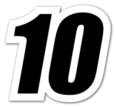 10 Number Png Clipart Png All