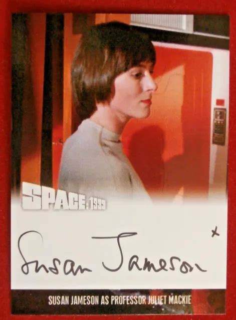 Space 1999 Susan Jameson Personally Signed Autograph Card Sj2 2020