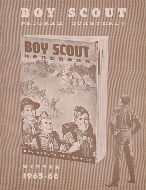 1966 Bsa Boy Scout Program Quarterly Magazines Two Issues Activities