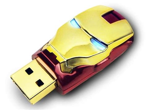 iron man themed usb flash drive gadgetsin