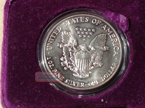 1990 American Eagle Silver Dollar 999 Fine Silver 1 Troy Ounce