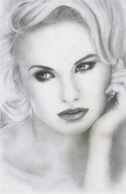 A sketch is a drawing that is done quickly without a lot of details. Pencil drawing girl