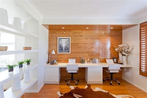 30 Good Inspirational Home Office Workspaces That Feature 2 Person