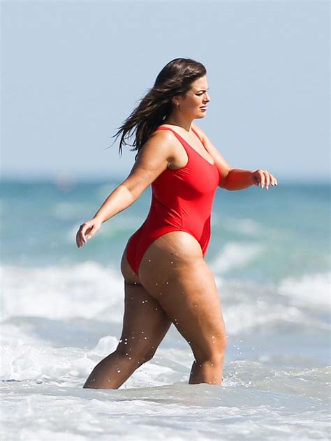 ashley graham cellulite thong bikini