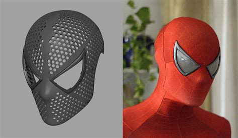 Raimi Spider Man Accurate Faceshell And Lenses 3d Model Digital File Etsy Uk