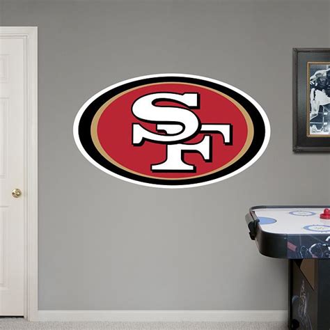 All women men kids home luxury activewear kids activewear men activewear women bath bedroom boutiques boutiques men dining room fine watches men gifts. San Francisco 49ers: Logo - Giant Officially Licensed NFL ...