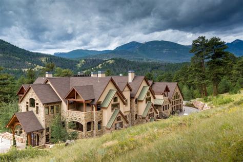 Cabins are self contained and do not include breakfast or other amenities offered within della terra mountain chateau. Looking down from the hillside at Della Terra Mountain ...