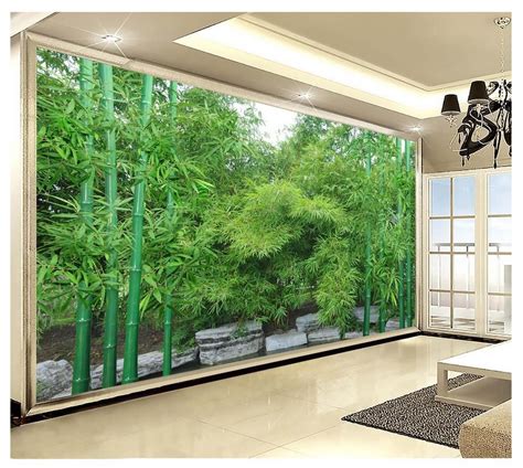 Photo Wallpaper 3d Wall Murals Wallpaper Custom Hd Bamboo