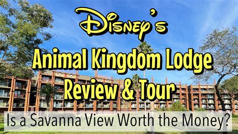 Disneys Animal Kingdom Lodge Review And Tour Is A Savanna View Worth