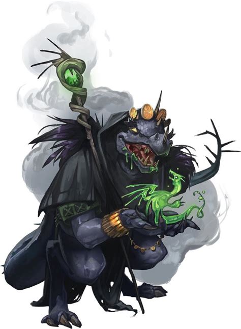 Kobold Dandd Fantasy Character Design Warlock Dnd