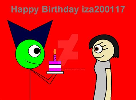 Happy Birthday Iza200117 By Supermariofan65 On Deviantart