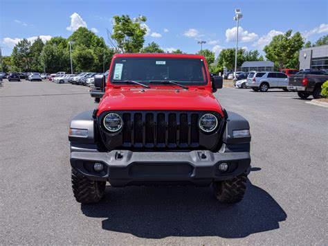 New 2020 Jeep Wrangler Unlimited Willys 4×4 Sport Utility