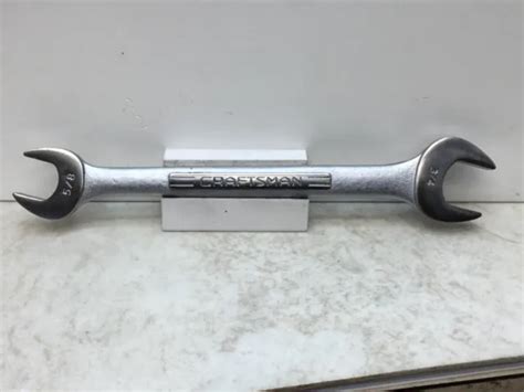 Craftsman Open End Wrench 58 X 34 Sae V Series No Model Num