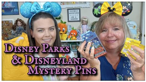 Mystery Pin Boxes From WDW Parks Disneyland YouTube