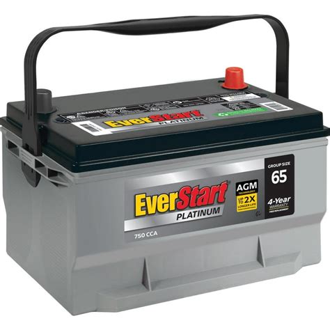 Everstart Platinum Agm Battery Group Size H7 12 Volt 850 48 Off