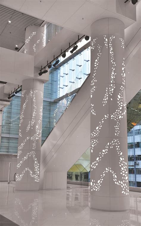 column wrap interactive station - Google Search in 2020 | Metal columns