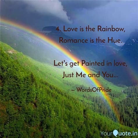 Romantic Rainbow Love Quotes Kristins Traum