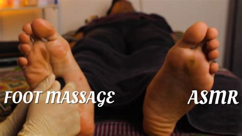 Asmr Foot Massage Arch Reflexology No Talking Youtube