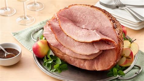 1 photo of grilled ham shank. Sticky Baked Ham Recipe - BettyCrocker.com