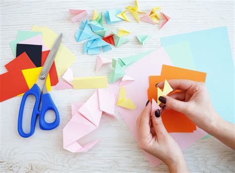 Cara Menghias Kamar Dengan Menggunakan Kertas Origami Delinewstv