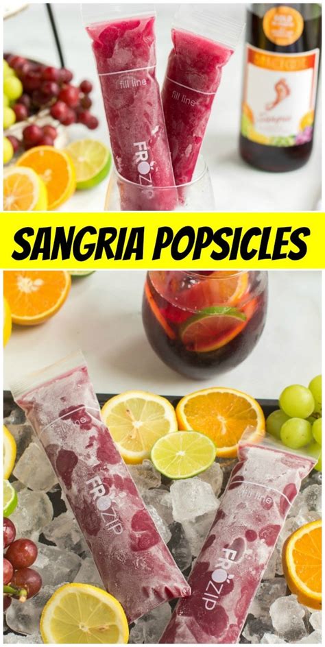 Sangria Popsicles Recipe Girl®