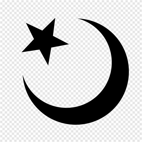 Ilustrasi bulan hitam, bintang, dan bulan sabit, bintang yang dilukis dengan tangan, lukisan cat air, putih, bintang png. Ilustrasi Bendera Turki Simbol Islam Bintang Dan Bulan ...
