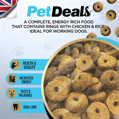 Premium Chicken & Rice for Working Dogs (15KG) | PetDeals.co.uk